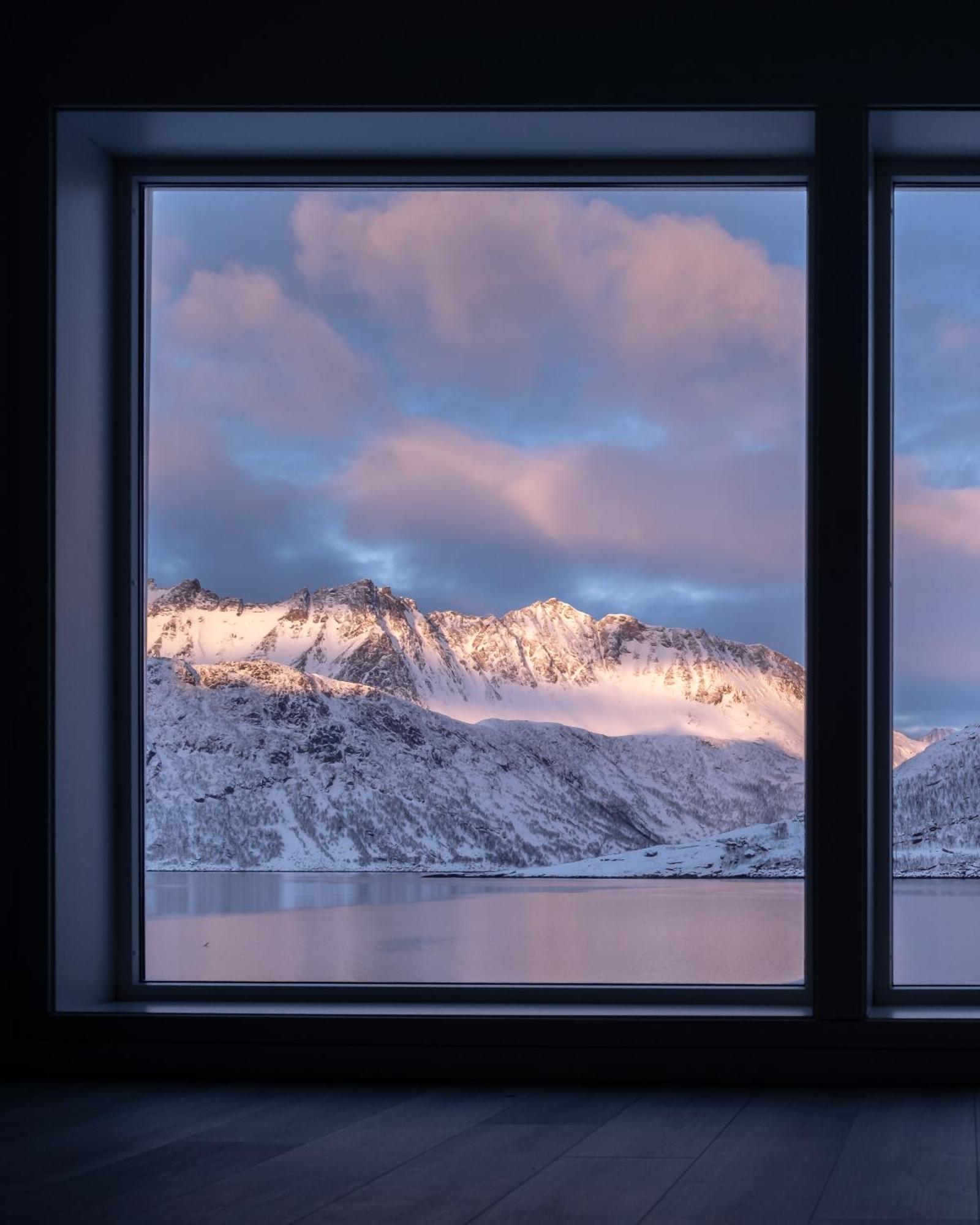 Polar Panorama Lodge Fjordgard Eksteriør billede